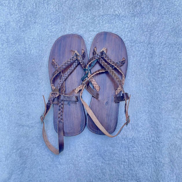 Sandália Costura Artesanal