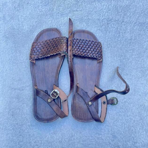 Sandália Encanto de Couro